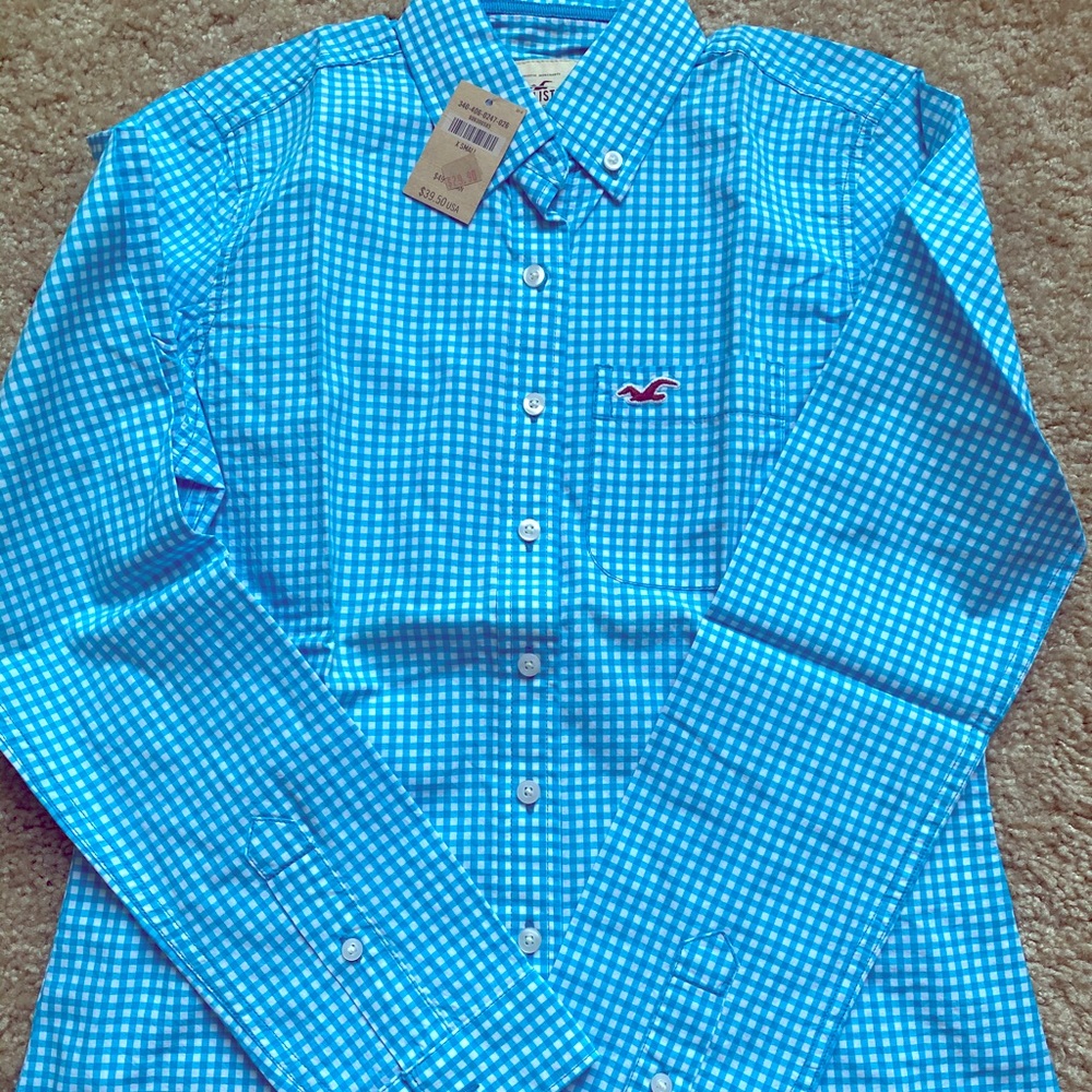 Hollister Girls button- down